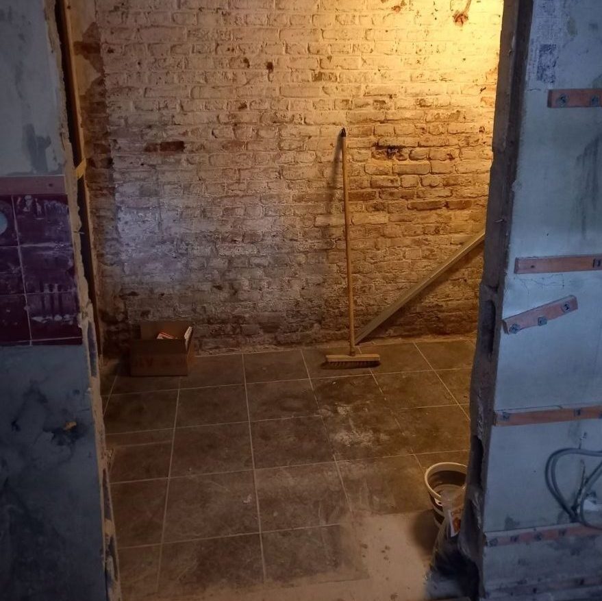 Déplacement de l'entrée de la salle de bain